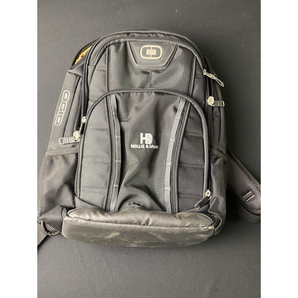 OGIO Gambit Pack Backpack Travel Laptop Bag, Gray & Black